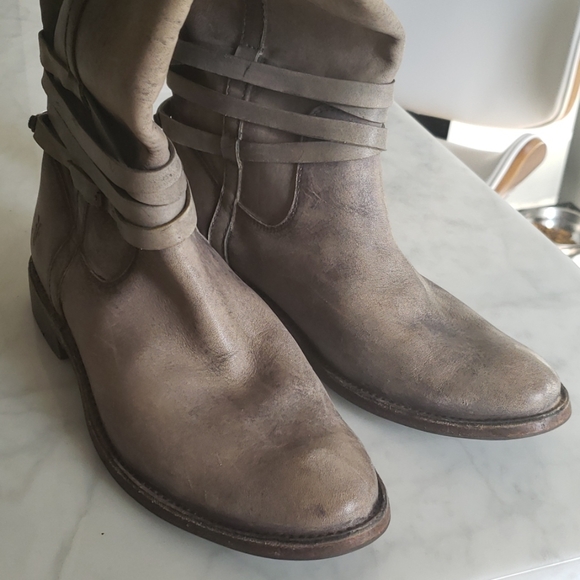 Frye Pull-On Riding Boots - Picture 5 of 6